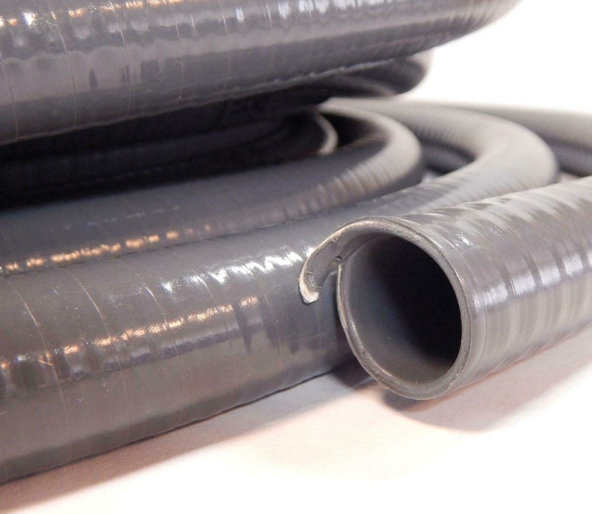 PVC Klebeschlauch Spiralschlauch Flexschlauch flexibel Poolschlauch Meterware