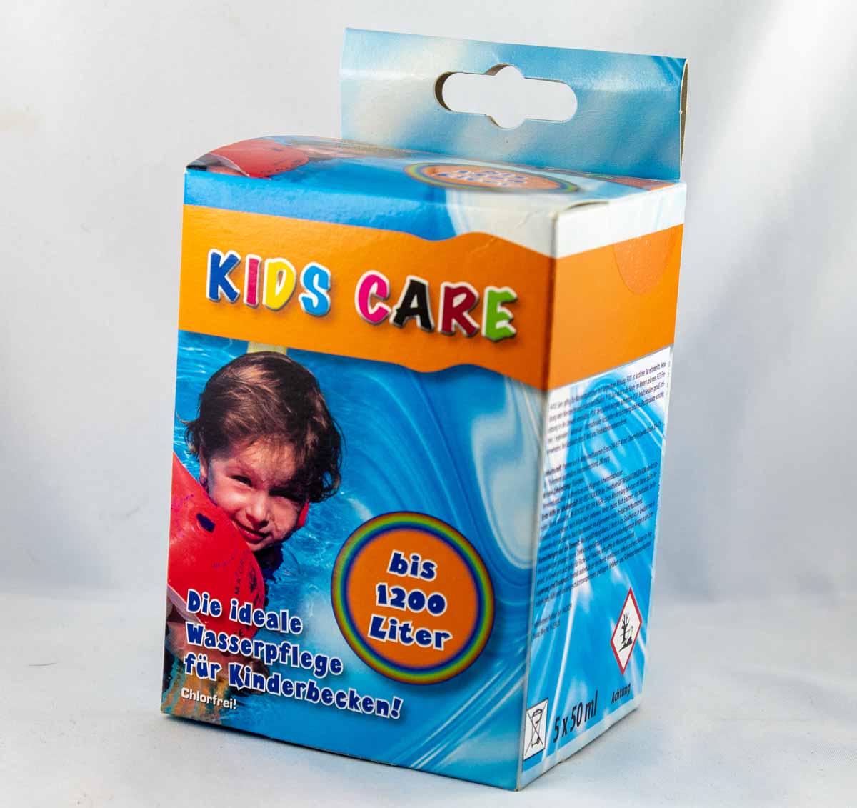 KidsCare chlorfreie Wasserpflege für Planschbecken bis 1.200L ohne Filteranlage