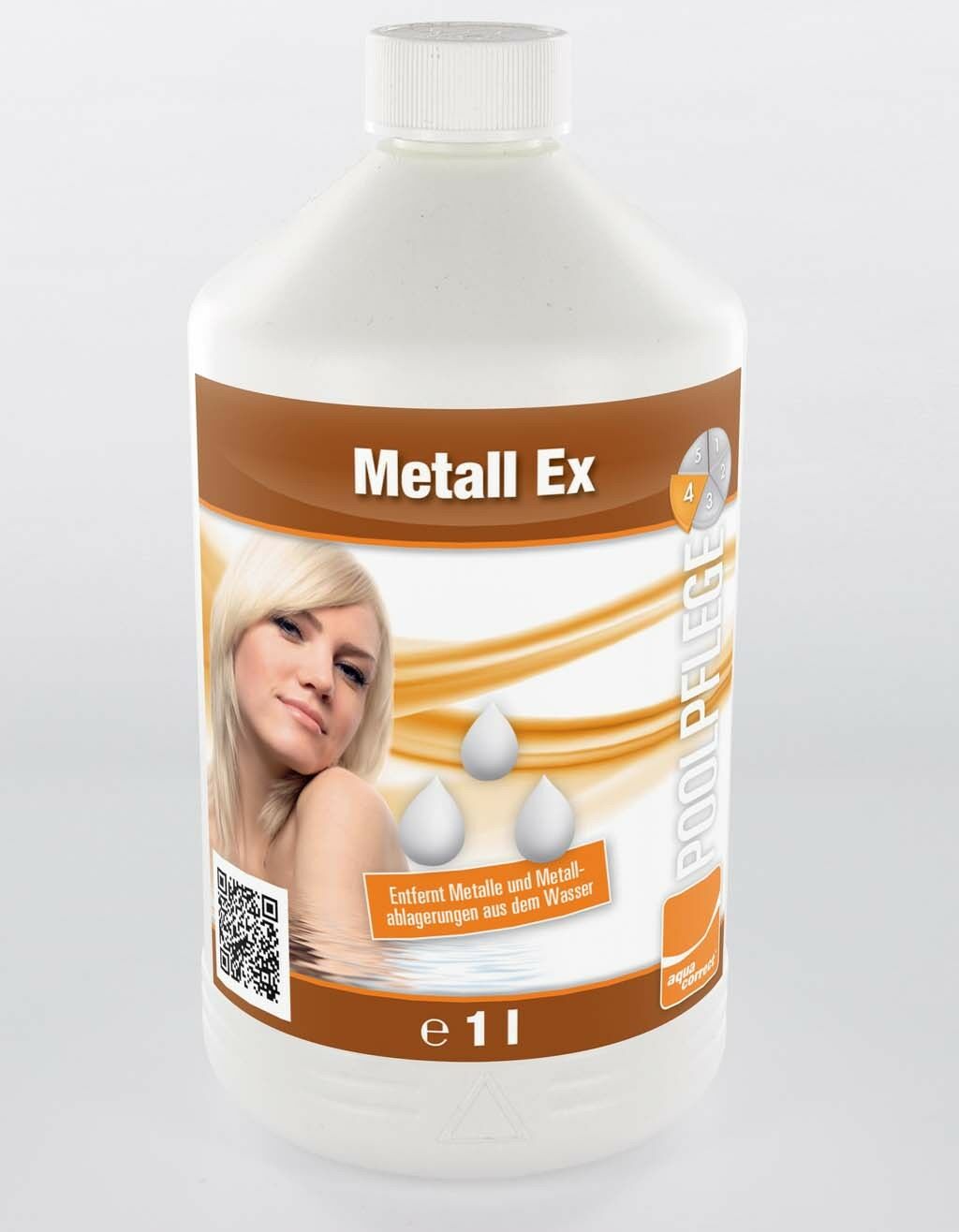 Metall-EX 1l Entfernt Metalle Wasserpflege Poolpflege Schwimmbadpflege