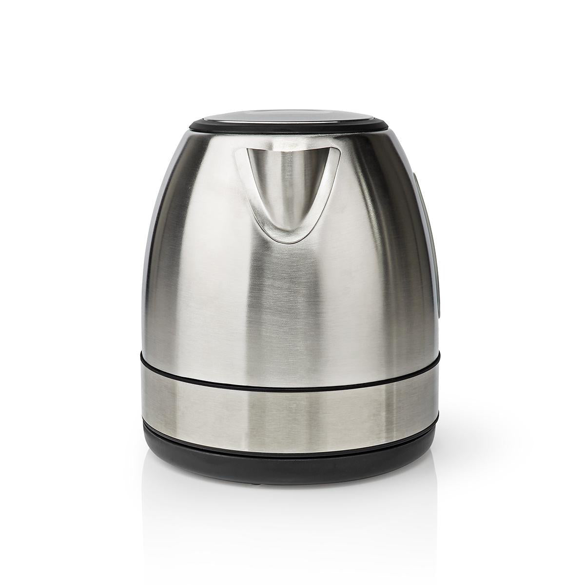 Edelstahl Wasserkocher 1l 2150W Kabellos 360° Drehbasis Strix® Controller