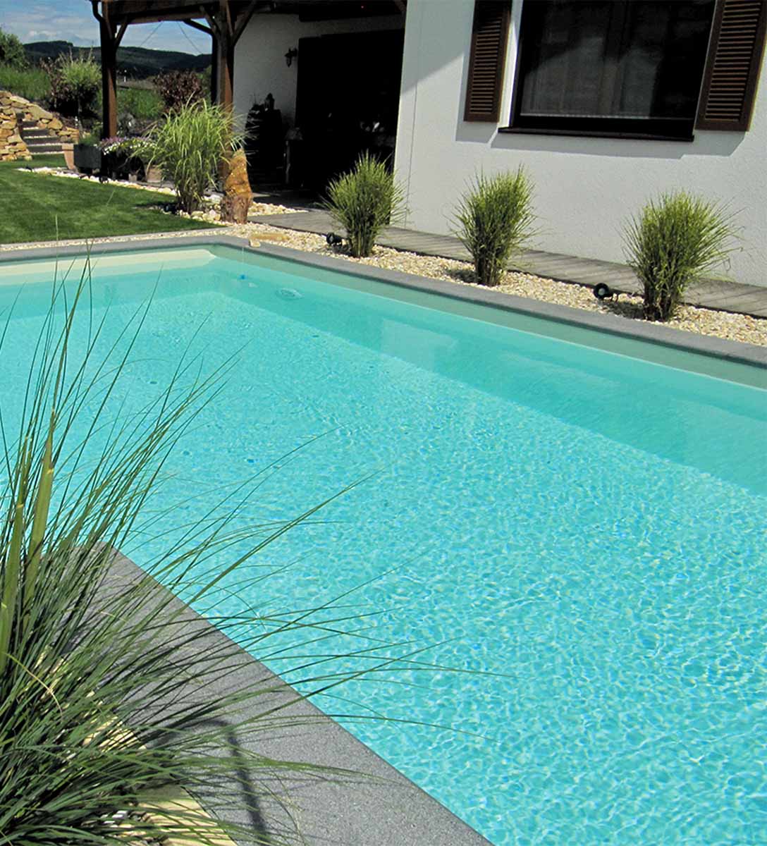 Anschlussplatte 60 x 40 x 3cm Padang Dark Beckenrandsteine Pool Schwimmbecken
