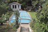 Pooldach für Styroporbecken 7m x 3.5m Hallendach Arizona Clear