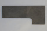 Beckenrandstein 7 x 3,5m Keramik grey grau Schwimmbeckenumrandung