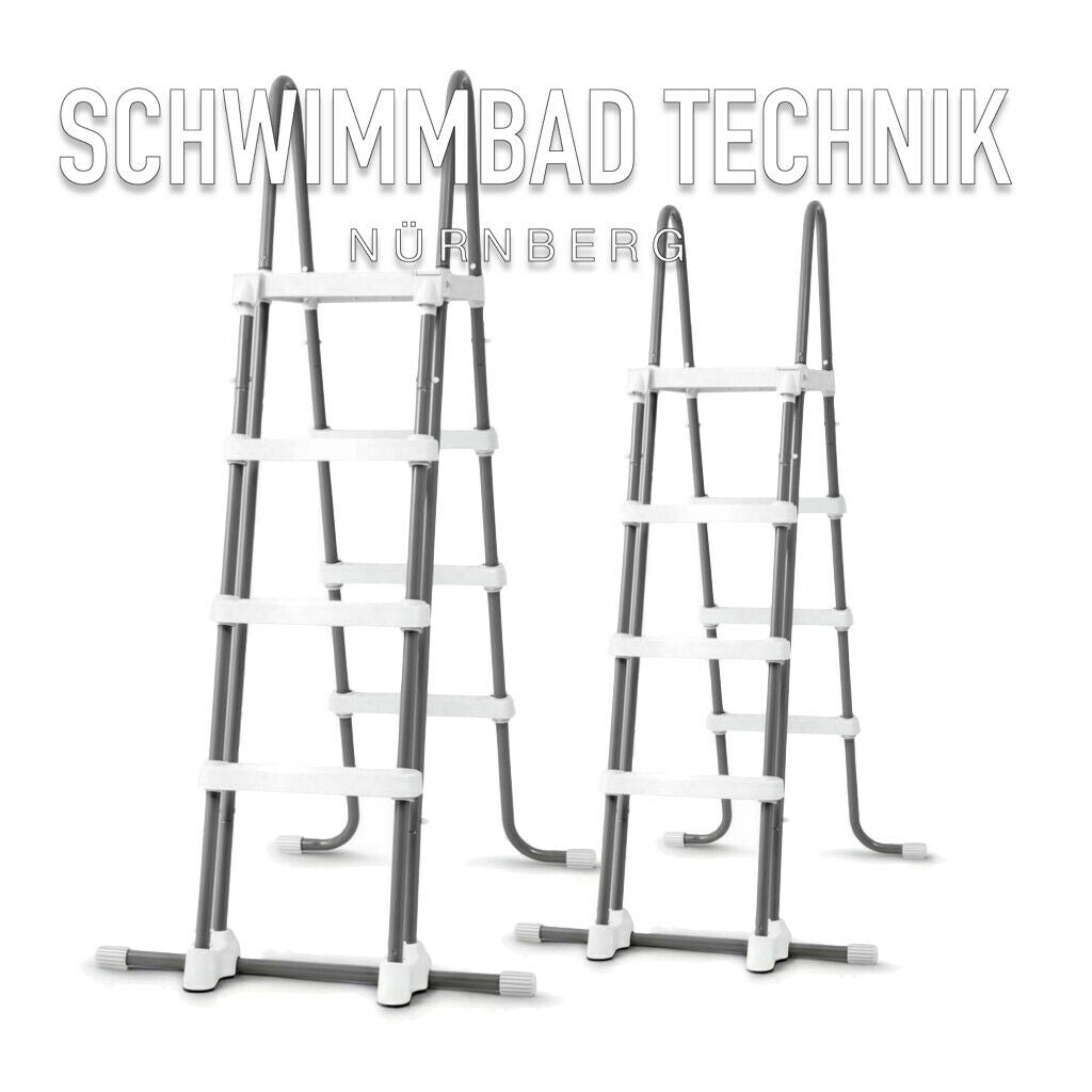Schwimmbadleiter 122cm Poolleiter Sicherheitsleiter Pool 122cm Hoch Leiter