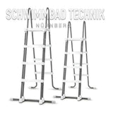 Schwimmbadleiter 122cm Poolleiter Sicherheitsleiter Pool 122cm Hoch Leiter