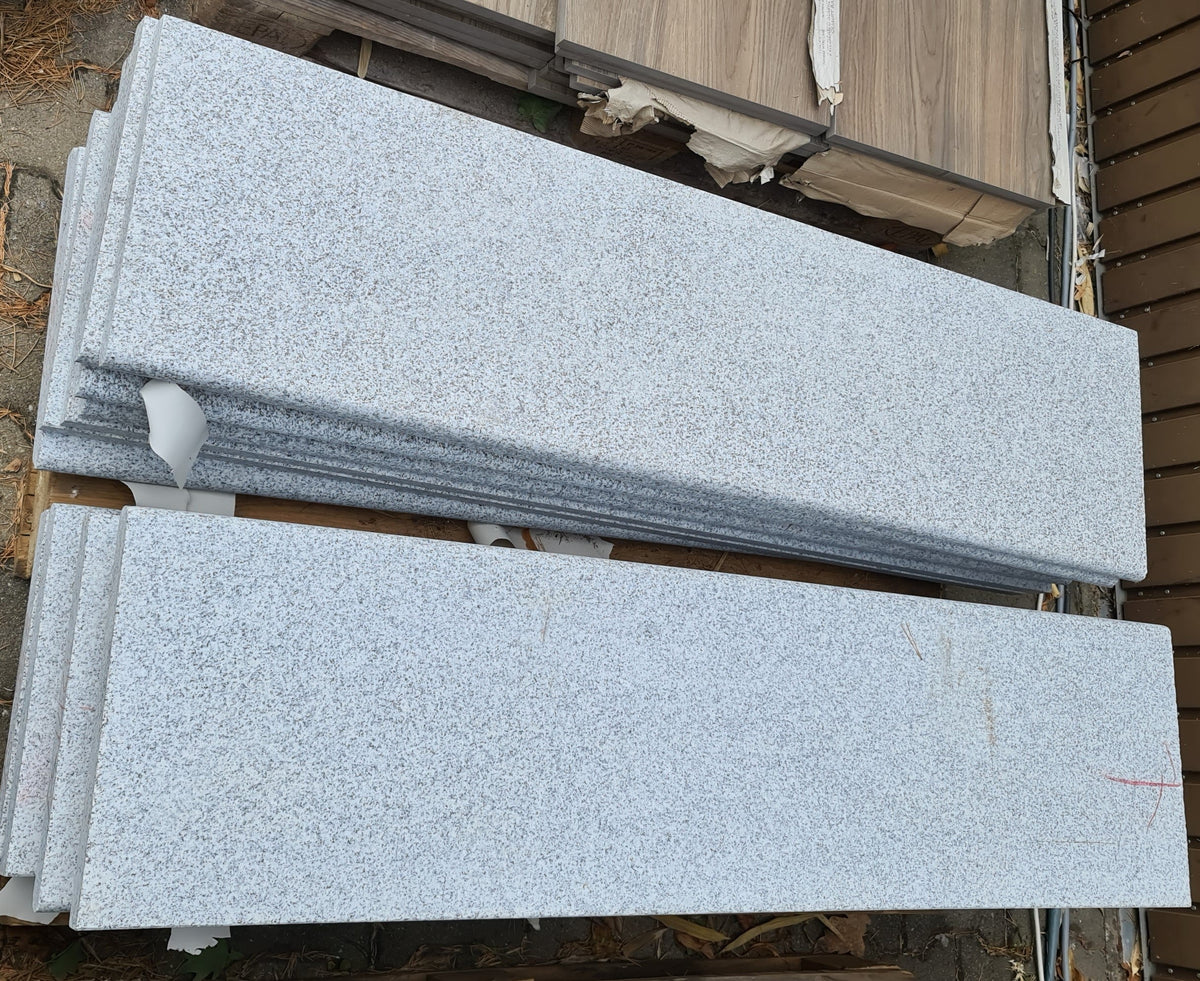 Beckenrandstein 5 x 3m Cristal Grey GRANIT Schwimmbeckenumrandung