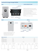 Deye RW-F16 Batteriespeicher Photovoltaik 16 kWh 60V LiFePO4 16000 Watt