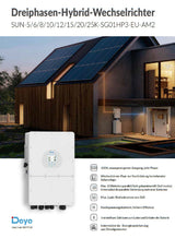 Deye Sun 15K 3-Phasen Hybrid Solar Hochvolt Wechselrichter 15KW