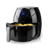 6,5L XXL Heißluftfritteuse Friteuse Heißluft Digital Touch LCD Grill Pommes