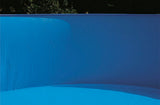 Innenfolie 4,5 x 1,2m Rund Stärke 0,6mm mit Biese blau Poolfolie Folie