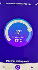 Wärmepumpe 11,5 KW Full Inverter Poolheizung WIFI Schwimmbadheizung Premium Pump