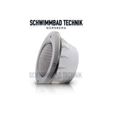 LED Unterwasserscheinwerfer RGB 1500lm Poolleuchte Edelstahl-Blende Fernbedien.