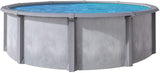 Pool 4,60 x 1,35m Schwimmbecken anthrazit grau breiter Handlauf supreme liberty