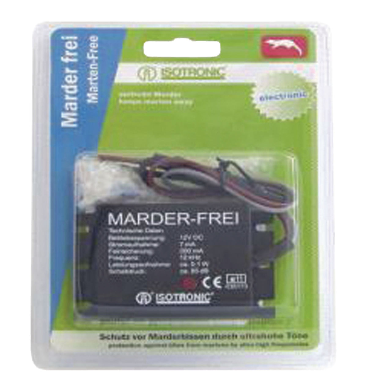 Marderschreck Ultraschall Marderschutz Auto Marderabwehr Marderfrei