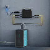840W/800W Balkonkraftwerk Photovoltaik Solaranlage WIFI DeyeM80 + Speicher 2240W