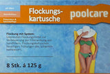 Chlorfreie 1kg (8St je 125g) Flockungskartusche Flockmittel-Tabs Flockungsmittel