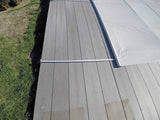 Flex Rollabdeckung 8 x 4m grün für RECHTECKBECKEN Flex Pool Schwimmbecken