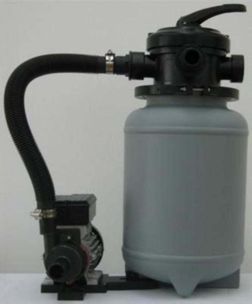 Pool 3,5 x 0,9m Sandfilter Skimmerset Stahlwandbecken Schwimmbecken