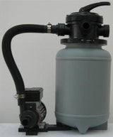 Pool 3,5 x 0,9m Sandfilter Skimmerset Stahlwandbecken Schwimmbecken