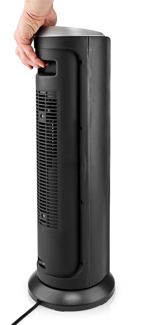 Heizlüfter Heizung 2000W Oszillierend WIFI Timer Heizgerät 15-35 °C schwarz