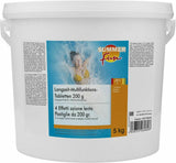 Quattrotabs 200g 5kg Eimer Multitabs Pool Chlortabs Chlor PH Chlortabletten Algezid