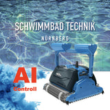 Computergesteuerter XEOX III Pool-Bodensauger Poolsauger Salzwasser geeignet