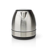 Edelstahl Wasserkocher 1l 2150W Kabellos 360° Drehbasis Strix® Controller